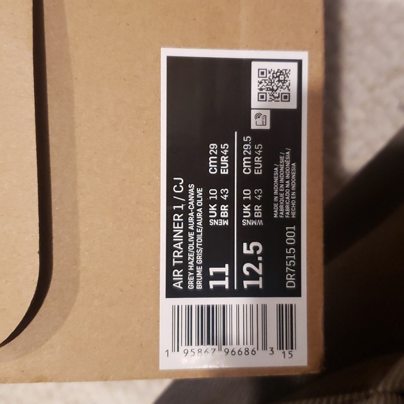 Travis Scott Nike Air Trainer 1 - Picture 8 of 10